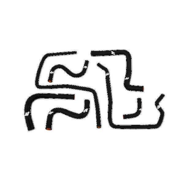Mishimoto Black Radiator Coolant Hose Kit for a Subaru Impreza | MMHOSE-SUB-ANC4BK