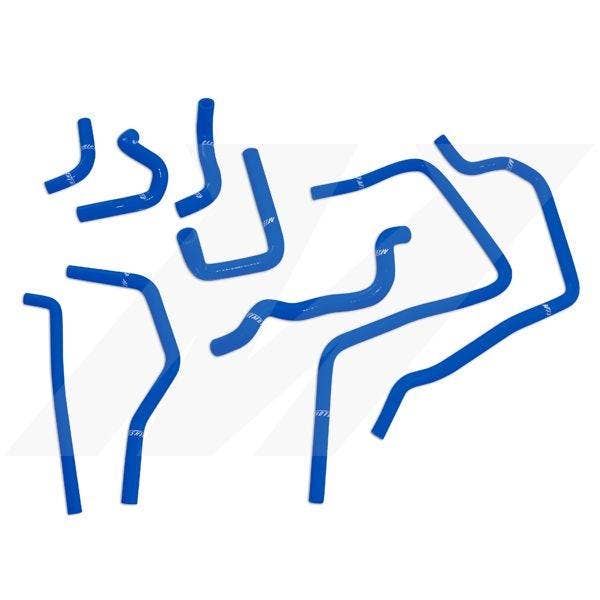 Mishimoto Blue Radiator Coolant Hose Kit for a Subaru Impreza | MMHOSE-SUB-ANCBL