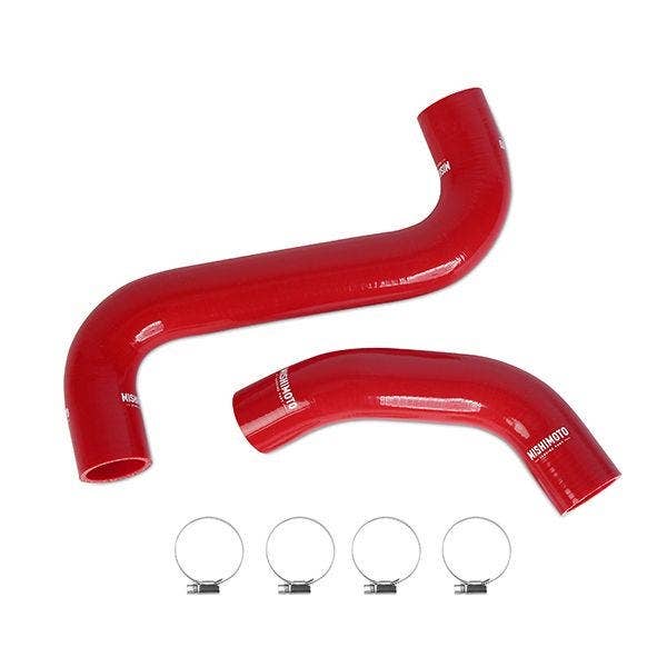 Mishimoto Red Radiator Coolant Hose Kit | MMHOSE-WRX-01RD