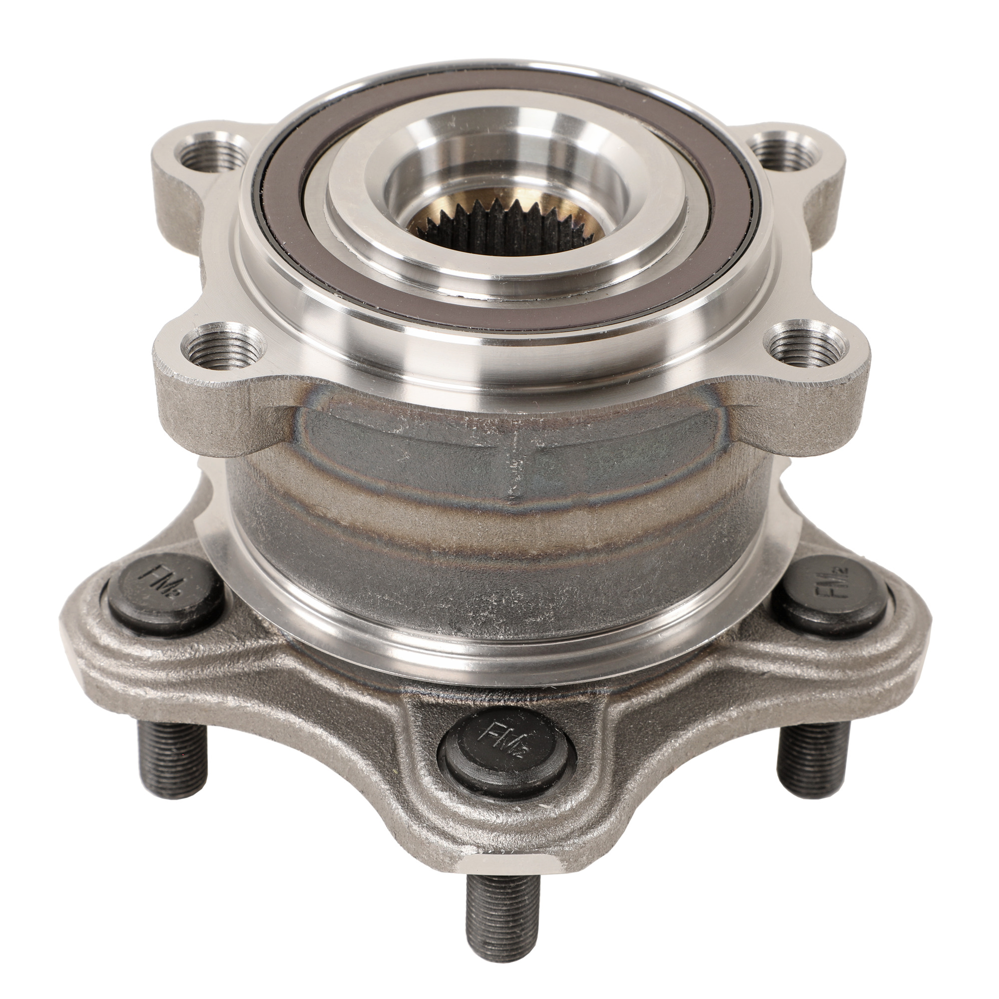 512675 Rear, Driver or Passenger Side Wheel Hub, 5 Lugs, With Bearing, AWD, 3.5L, 6Cyl