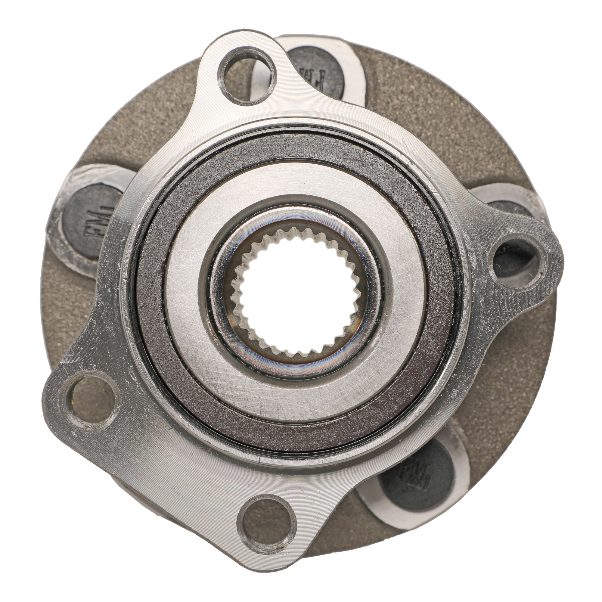513303 Front, Driver or Passenger Side Wheel Hub, 5 Lugs, With Bearing, Problem Solver Series - Image 2