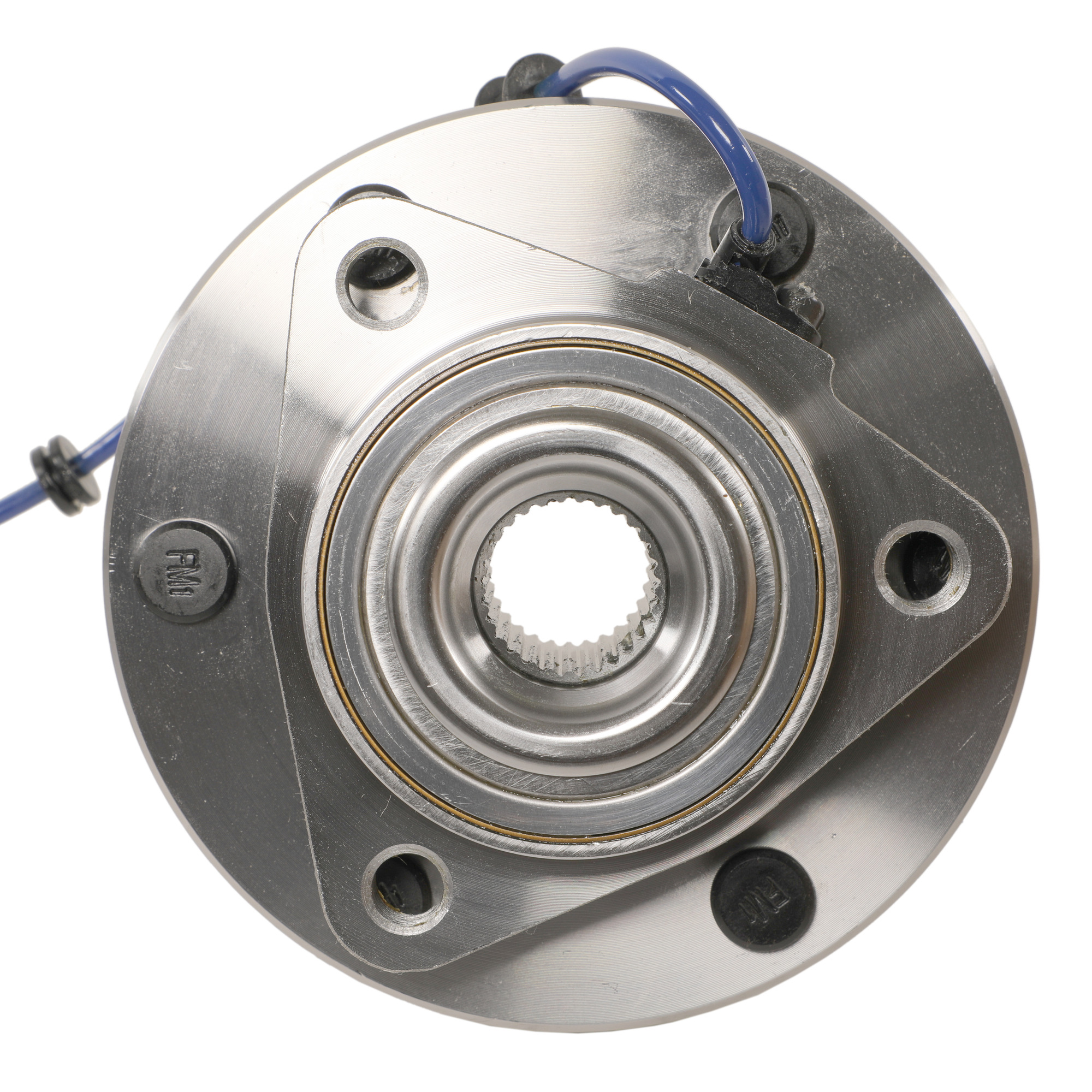 515066 Front, Driver or Passenger Side Wheel Hub, 6 Lugs, With Bearing, Problem Solver Series - Image 2