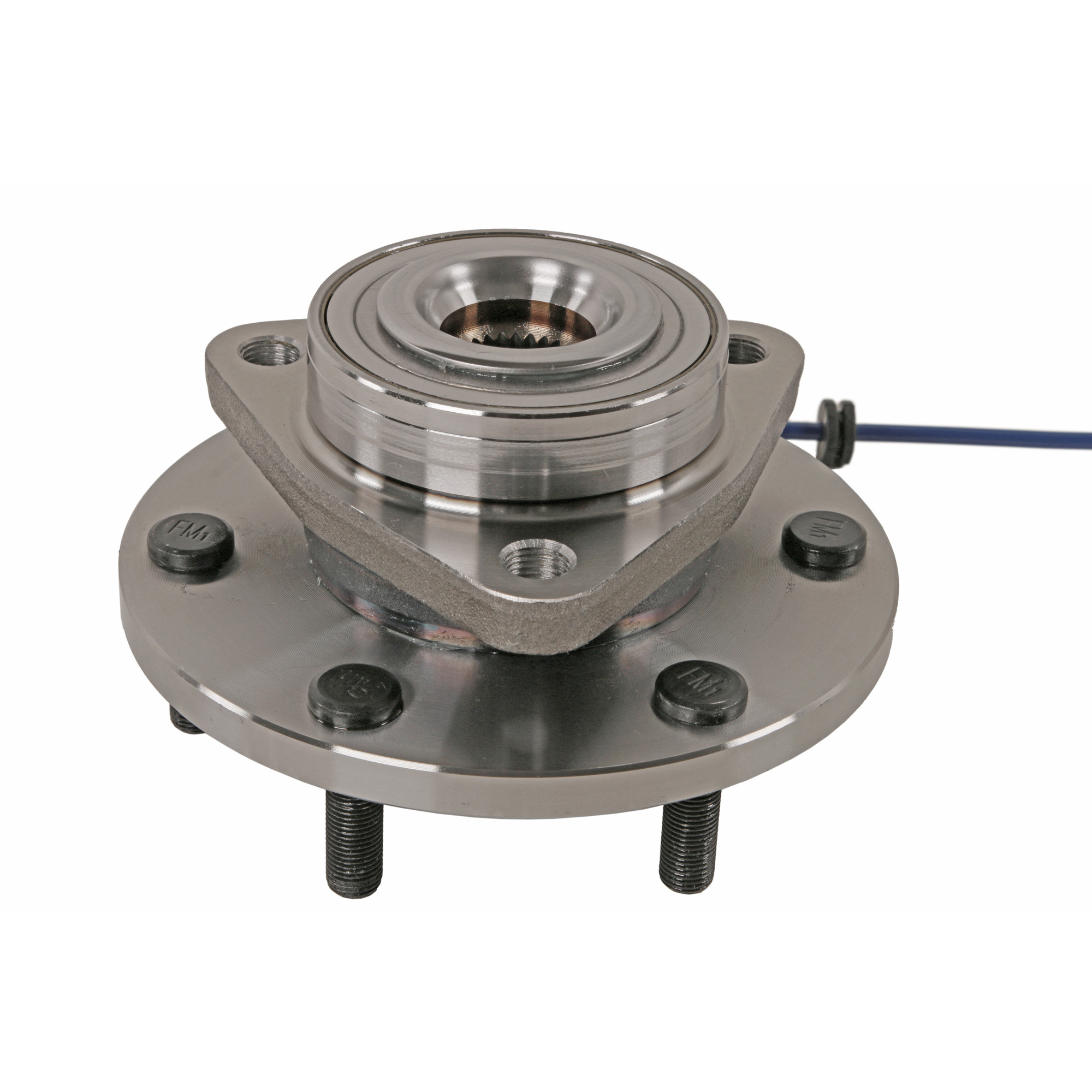 515125 Front, Driver or Passenger Side Wheel Hub, 6 Lugs, With Bearing, 5.6L, 8Cyl, Problem Solver Series