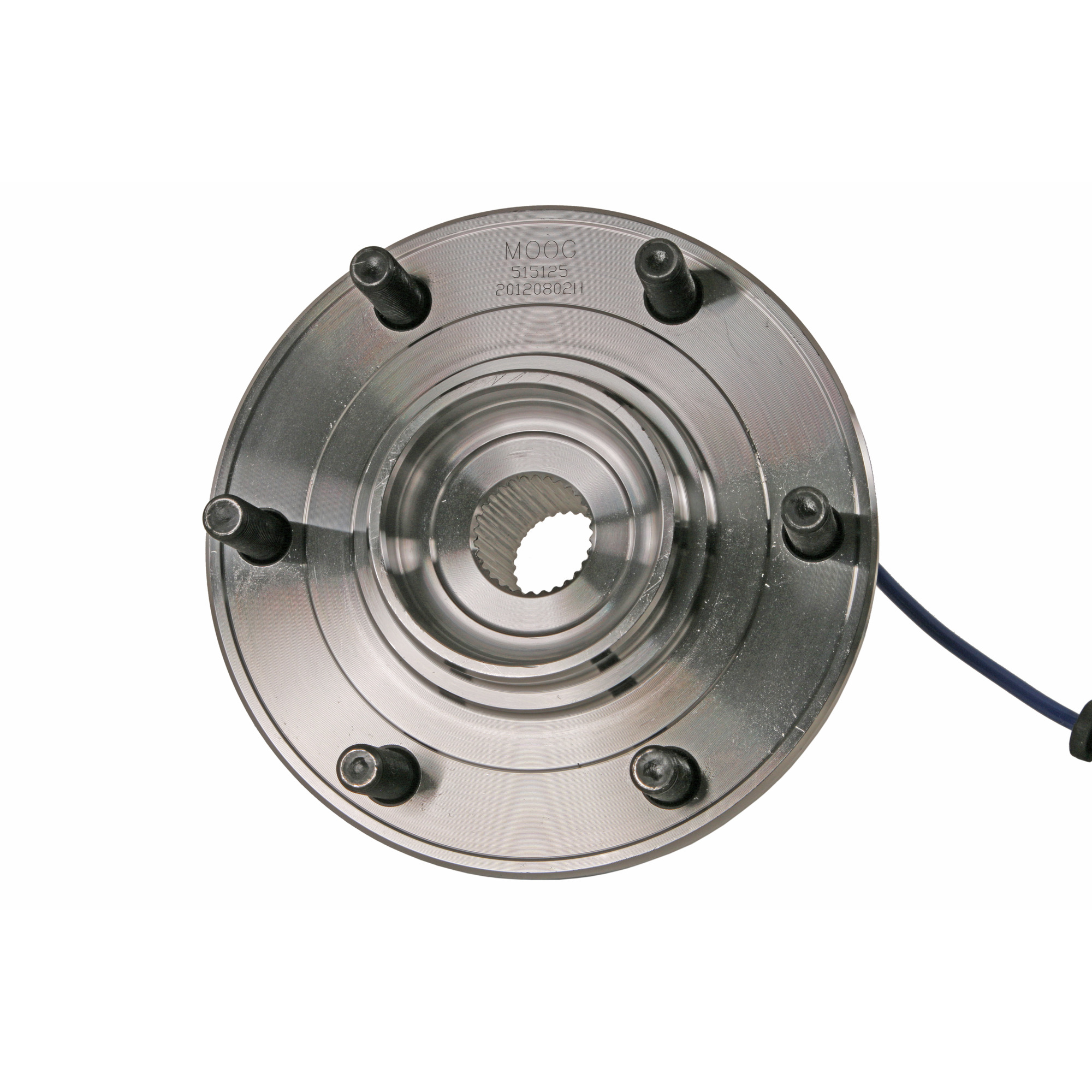 515125 Front, Driver or Passenger Side Wheel Hub, 6 Lugs, With Bearing, 5.6L, 8Cyl, Problem Solver Series - Image 2