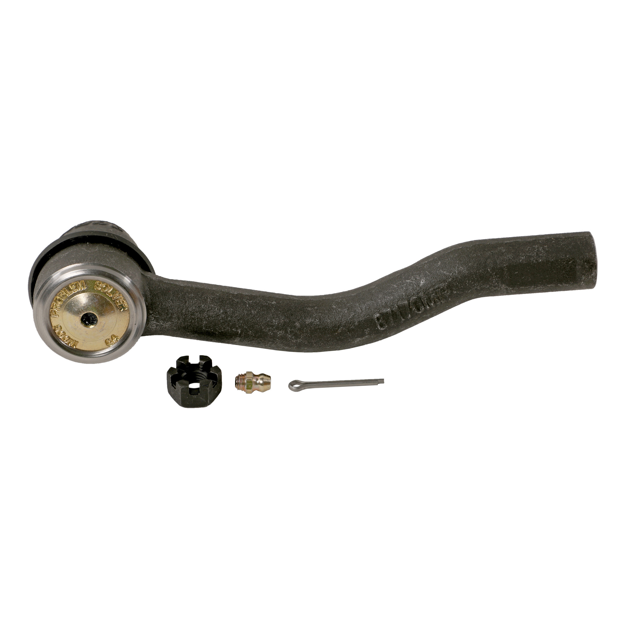 ES801200 Front, Driver Side, Outer Tie Rod End, Problem Solver Series - Image 2