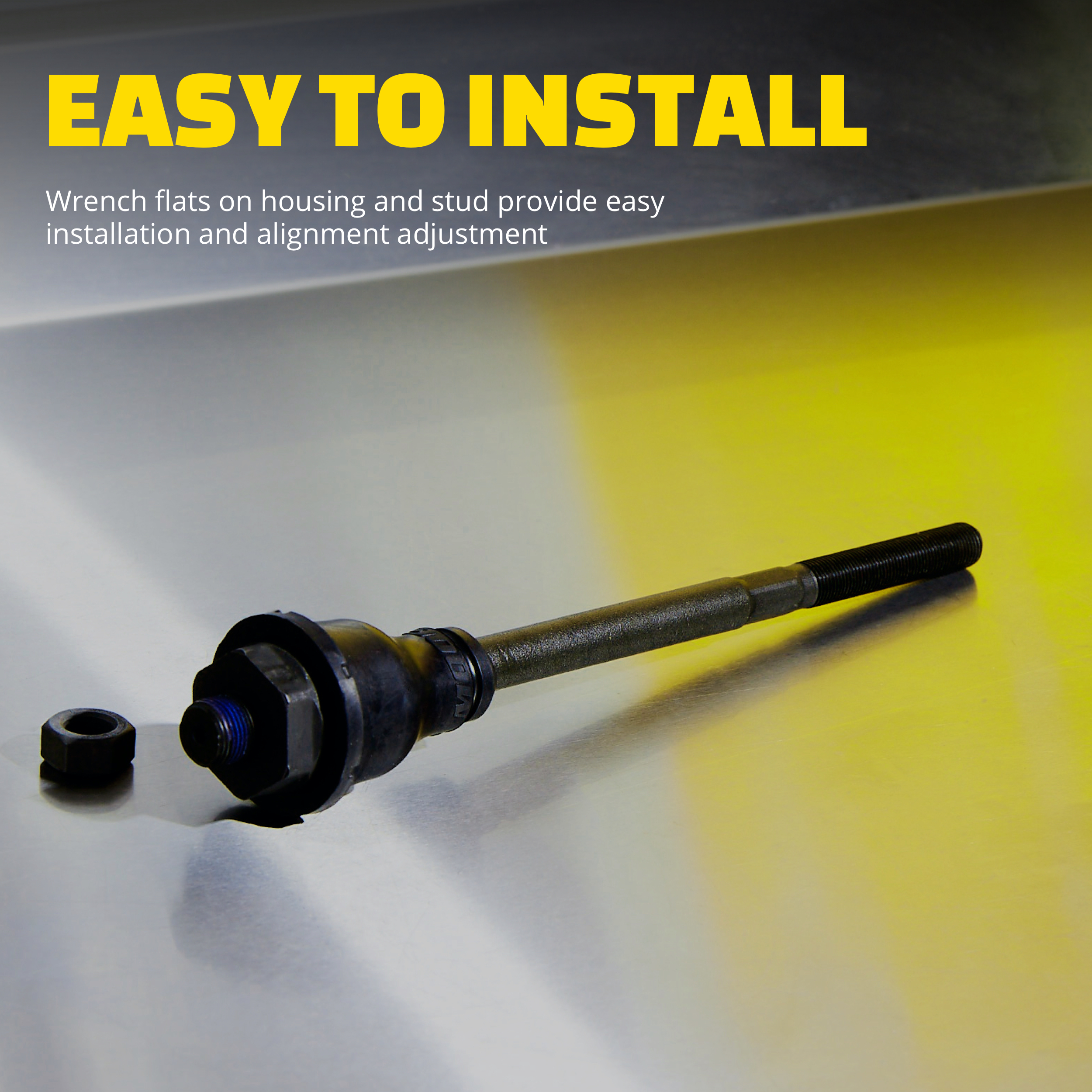 EV800323 Front, Driver or Passenger Side, Inner Tie Rod End, 1.3L/2.0L Engines, Si/Hybrid Models - Image 3