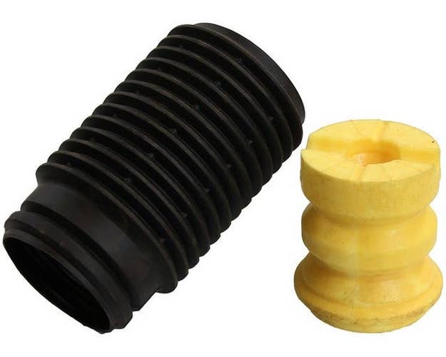 Monroe Strut-Mate Black Front & Rear Suspension Strut Bumper and Bellows Kit | 63621
