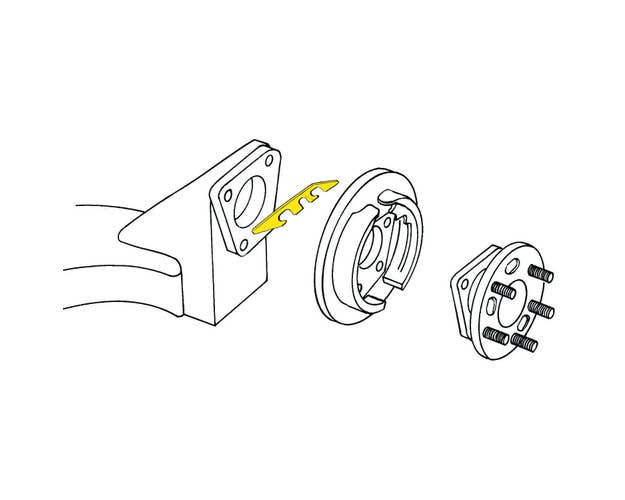 MOOG Rear Alignment Shim | K6660-1