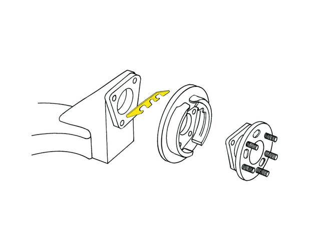 MOOG Rear Alignment Shim | K6660-3