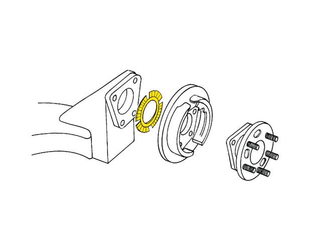 MOOG Rear Alignment Shim | K996-6