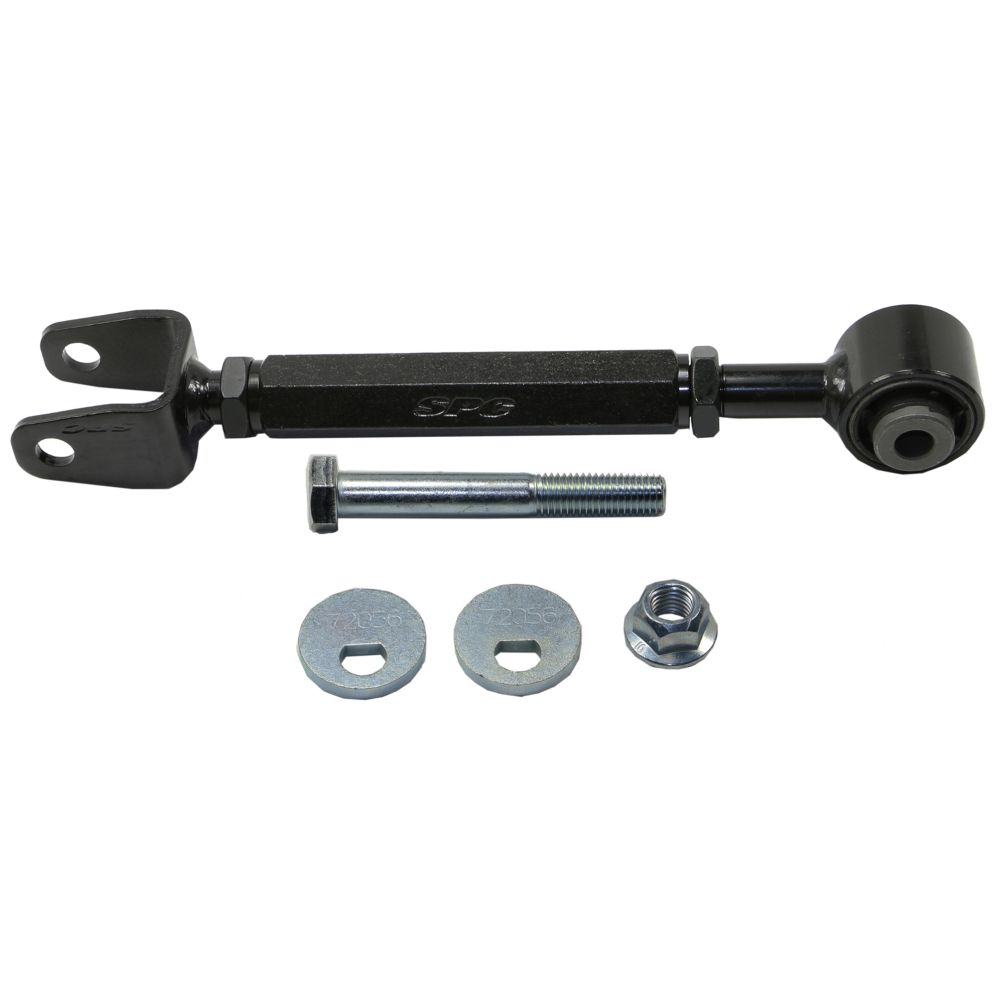 RK100090 Rear, Driver or Passenger Side, Lower, Frontward Control Arm, Without ball joint(s), R-Series