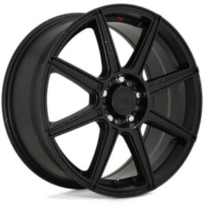 MR14277098740 Aluminum Satin Black Wheel, 17 in. X 7 in., 4 x 4.5 in. Bolt Pattern