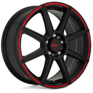 MR14288046945 Aluminum Black Wheel, 18 in. X 8 in., 5 x 4.5 in. Bolt Pattern