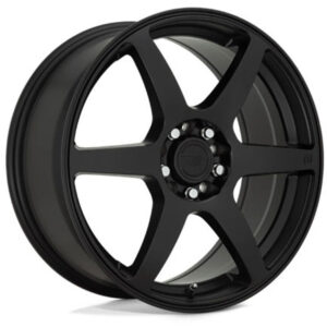 MR14377008740 Aluminum Black Wheel, 17 in. X 7 in., 4 x 4.25 Bolt Pattern