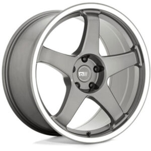 MR15189512540 Aluminum Gunmetal Wheel, 18 in. X 9.5 in., 5 x 4.5 in. Bolt Pattern