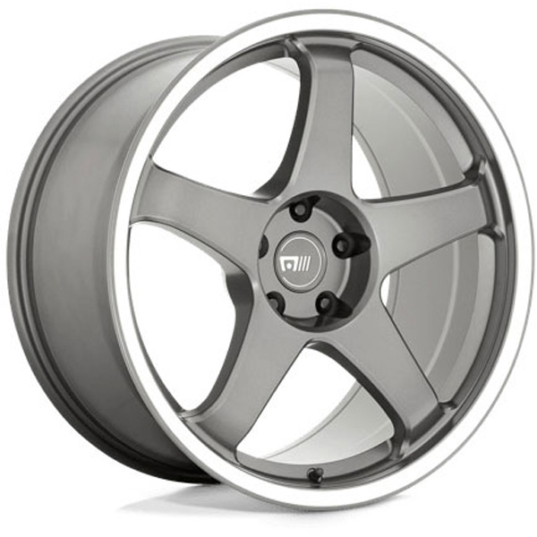 MR15189512540 Aluminum Gunmetal Wheel, 18 in. X 9.5 in., 5 x 4.5 in. Bolt Pattern