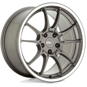 MR15289512540 Aluminum Gunmetal Wheel, 18 in. X 9.5 in., 5 x 4.5 in. Bolt Pattern
