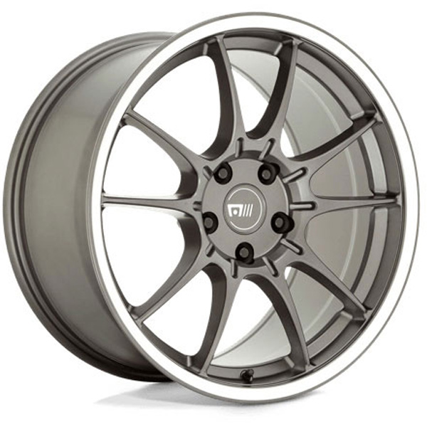 MR15289512540 Aluminum Gunmetal Wheel, 18 in. X 9.5 in., 5 x 4.5 in. Bolt Pattern