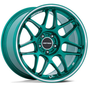 MR158ED18851235 Aluminum Green Wheel, 18 in. X 8.5 in., 5 x 4.5 in. Bolt Pattern