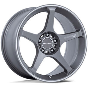 MR159AD17851235 Aluminum Gunmetal Wheel, 17 in. X 8.5 in., 5 x 4.5 in. Bolt Pattern
