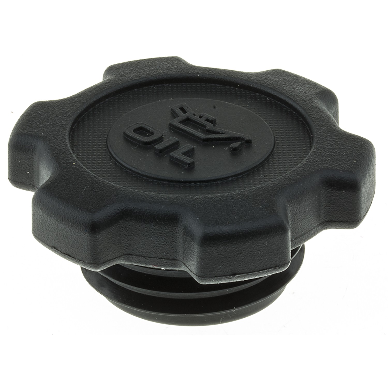 MO110 Oil Filler Cap - Black, Plastic and Rubber, Direct Fit, Sold individually