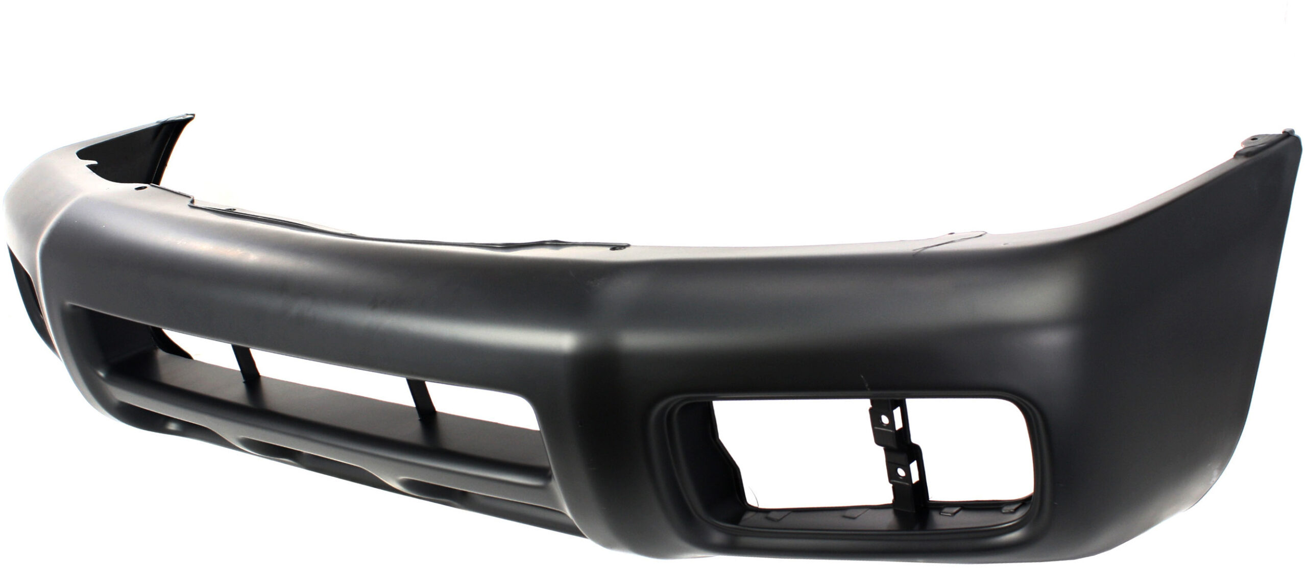 Front Primed Bumper Cover, With Fog Light Holes, Without parking aid sensor holes, With tow hook hole - Image 2