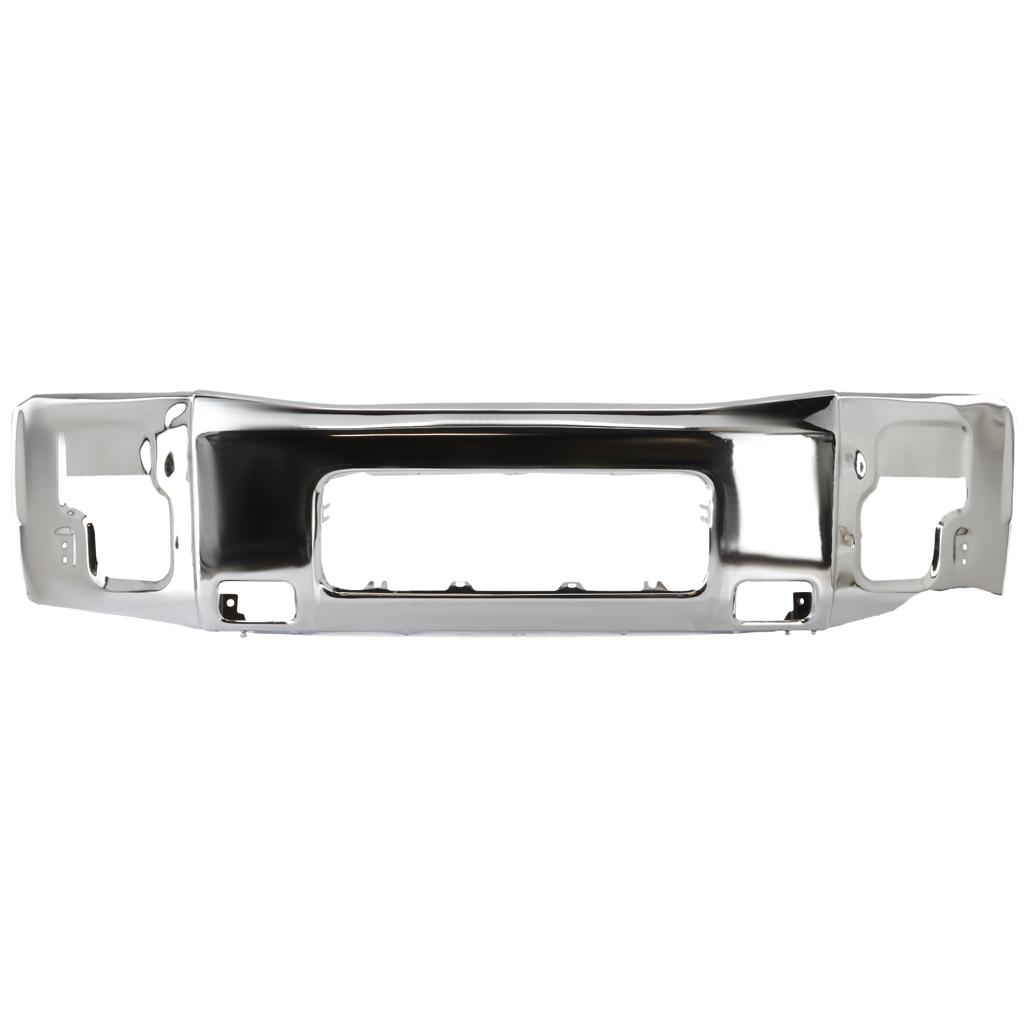 Front Bumper, Chrome, Without Mounting Brackets - Image 2