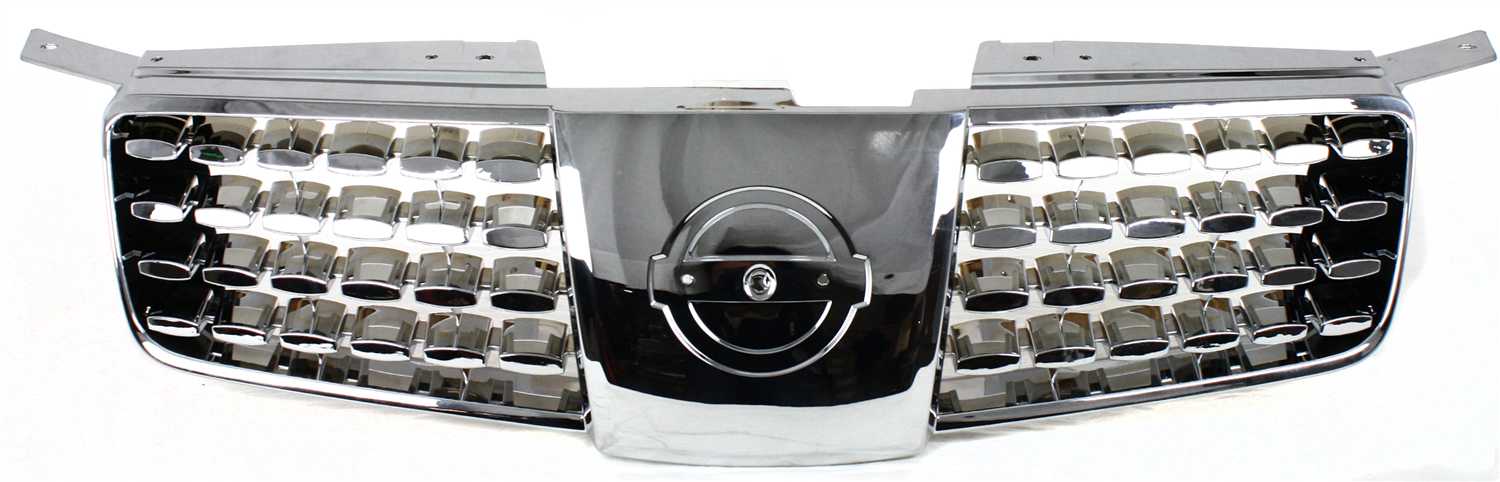 Grille, Chrome, 6 Cyl., 3.5L Engine
