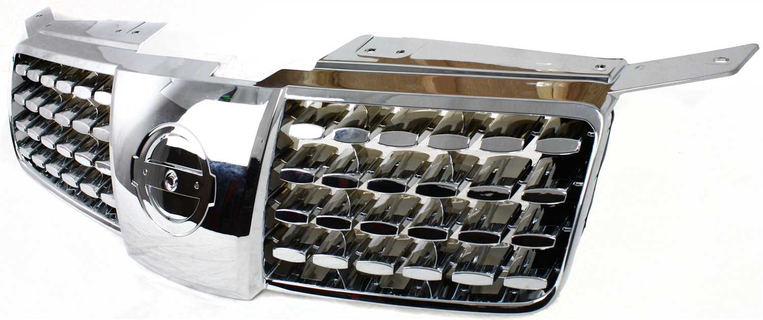 Grille, Chrome, 6 Cyl., 3.5L Engine - Image 2