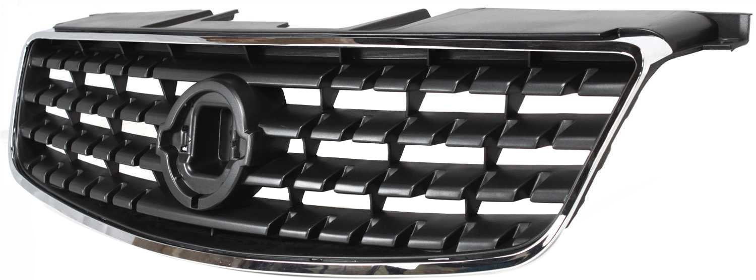 Grille Assembly, Chrome Shell with Painted Dark Gray Insert - Image 2
