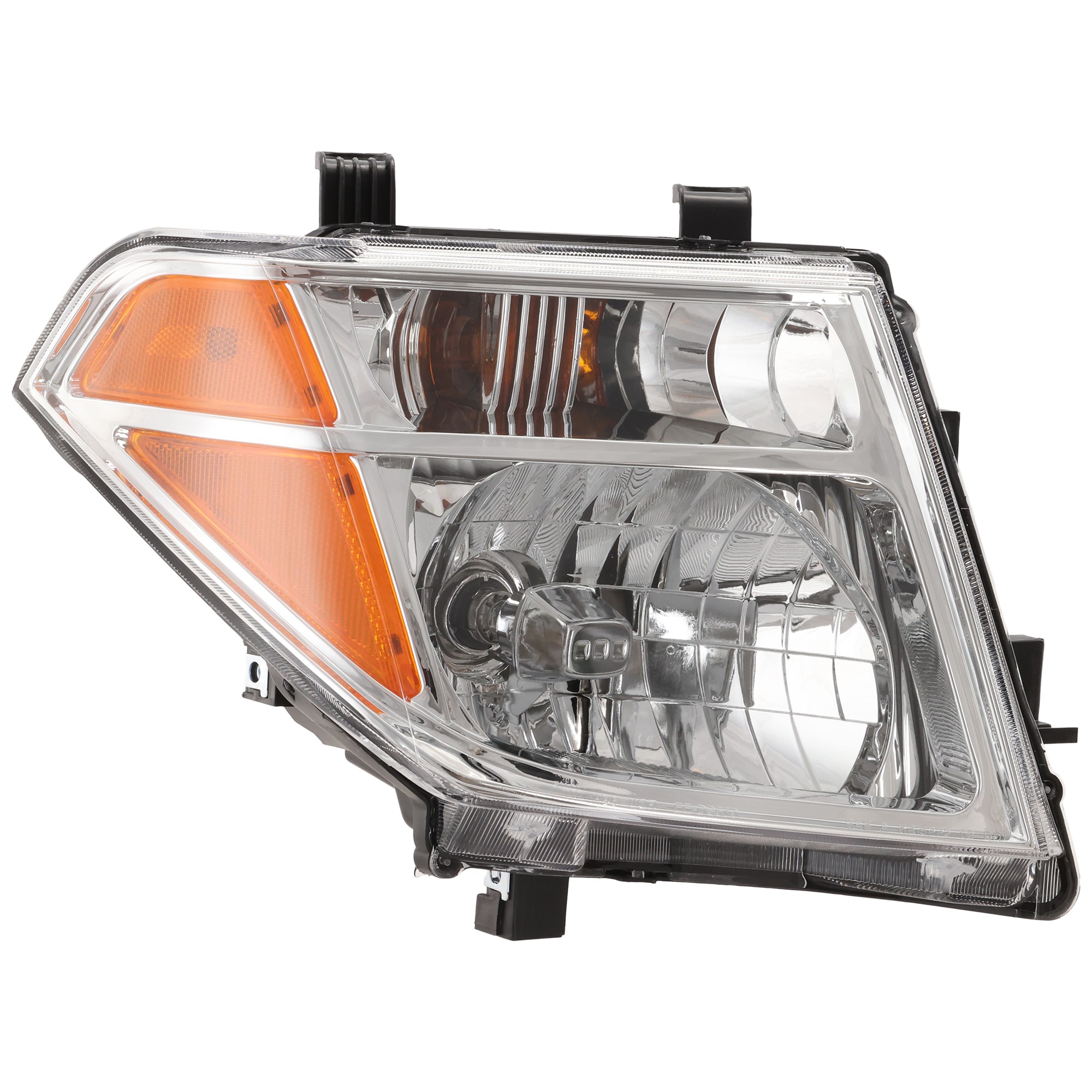 Passenger Side Headlight, with Bulb, Halogen, Clear Lens