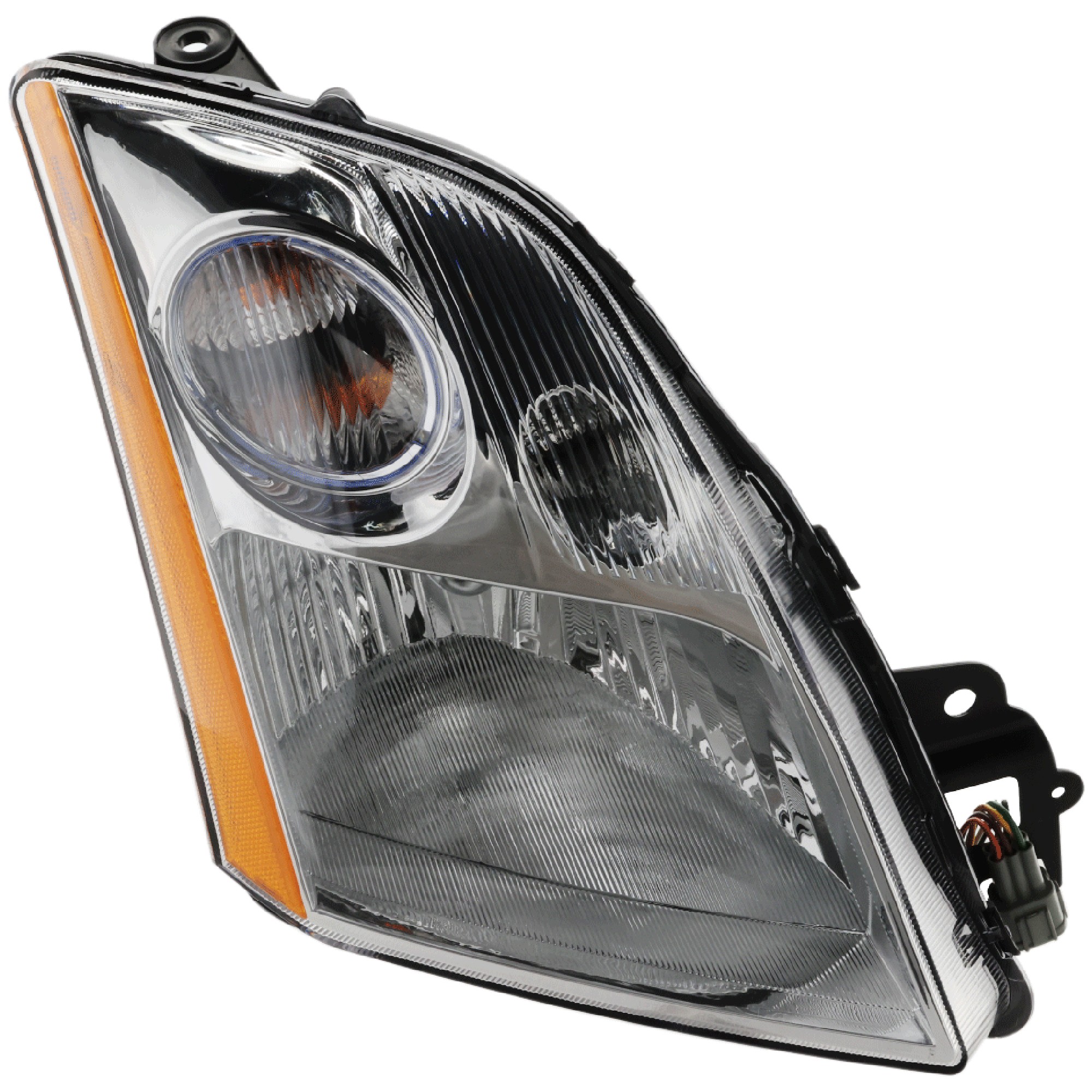 Passenger Side Headlight, with Bulb, Halogen, Base/S/SL/SR Model, 4 Cyl., 2.0L Engine, CAPA Certified