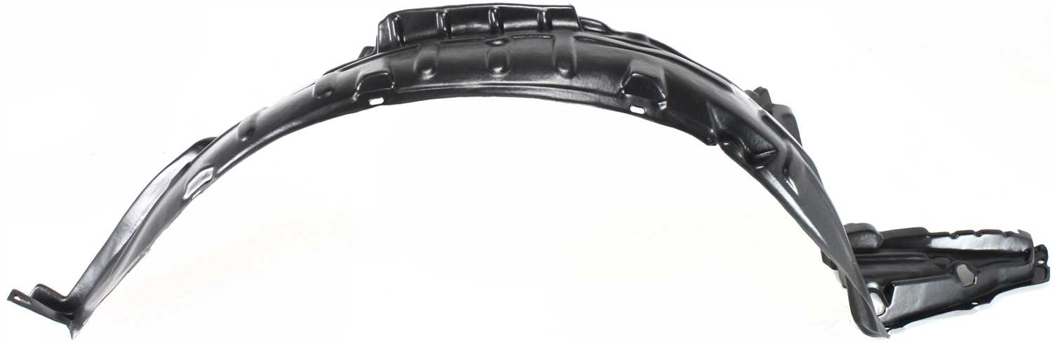 Front, Passenger Side Fender Liner, 4 Cyl., 2.4L Engine