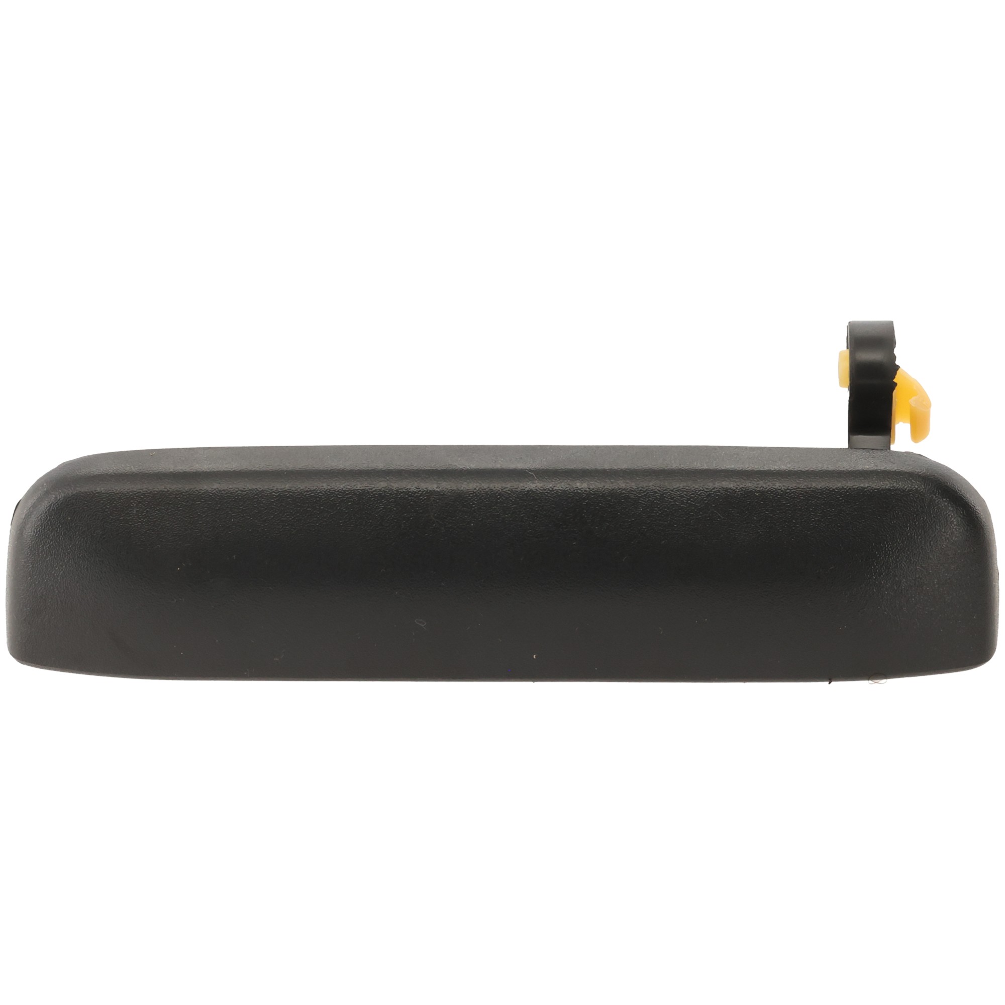Front, Driver Side Textured Black Exterior Door Handle, Without Key Hole