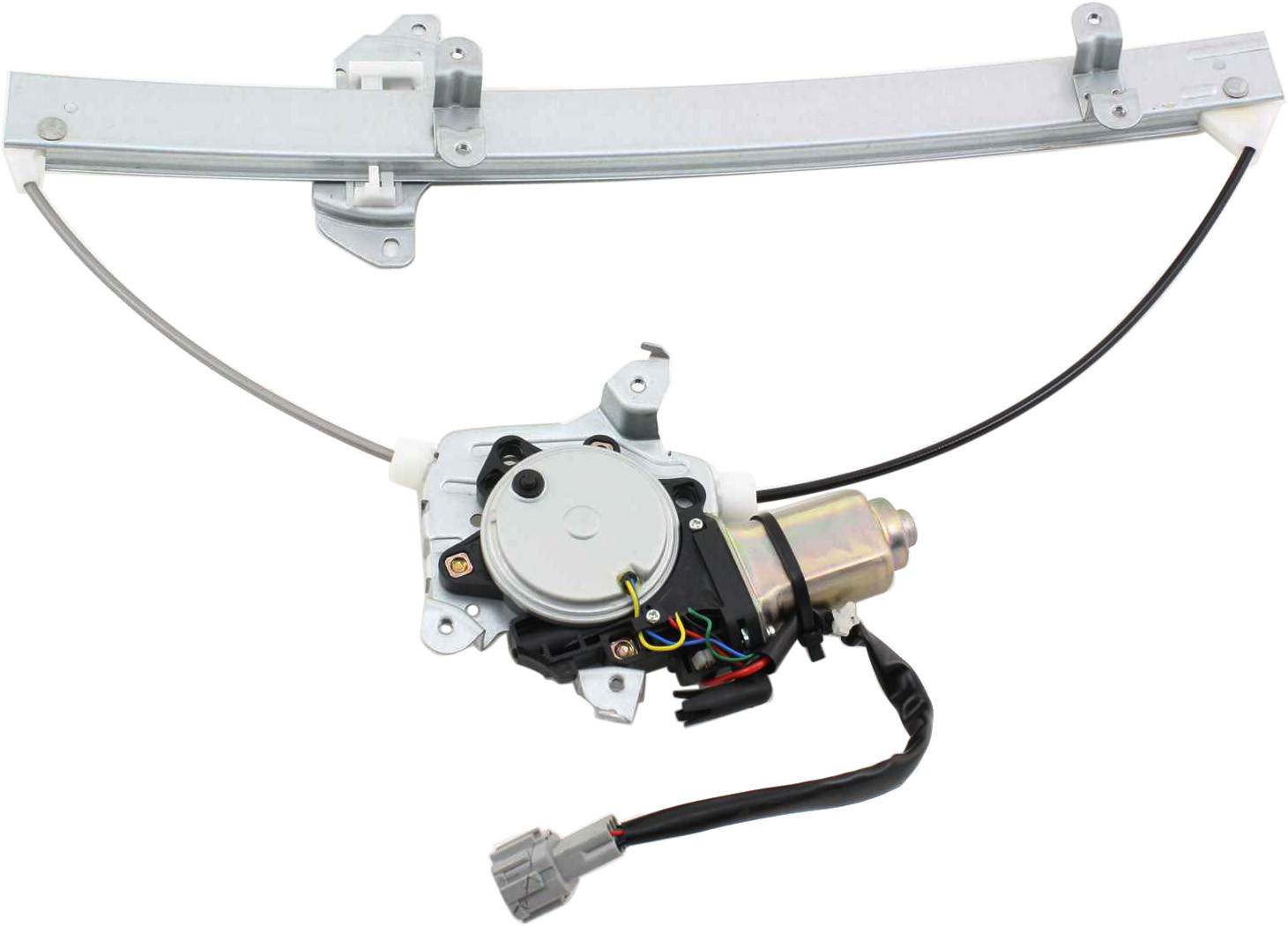 Front, Driver Side Window Regulator Power, with Motor, 6-pin Plug
