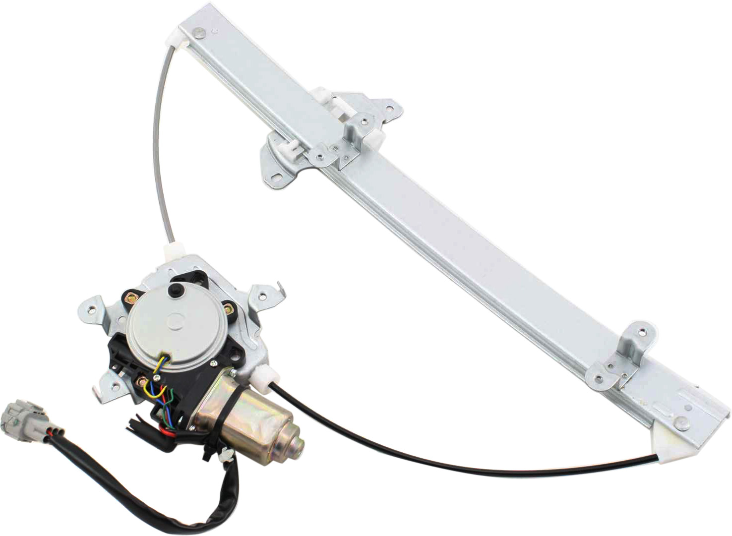 Front, Driver Side Window Regulator Power, with Motor, 6-pin Plug - Image 2