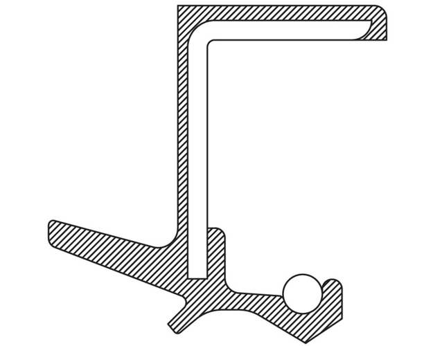 National Bearings Left Automatic Transmission Output Shaft Seal | 710138
