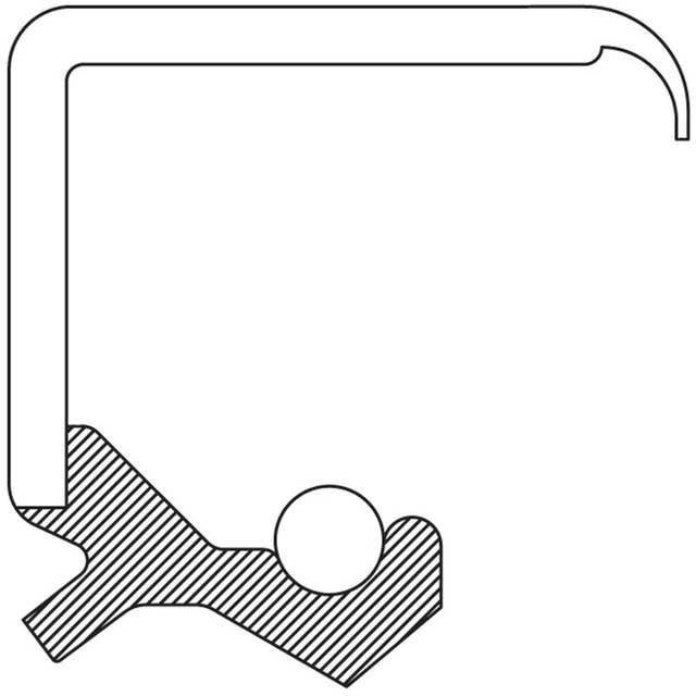 National Bearings Rear Engine Crankshaft Seal | 710189