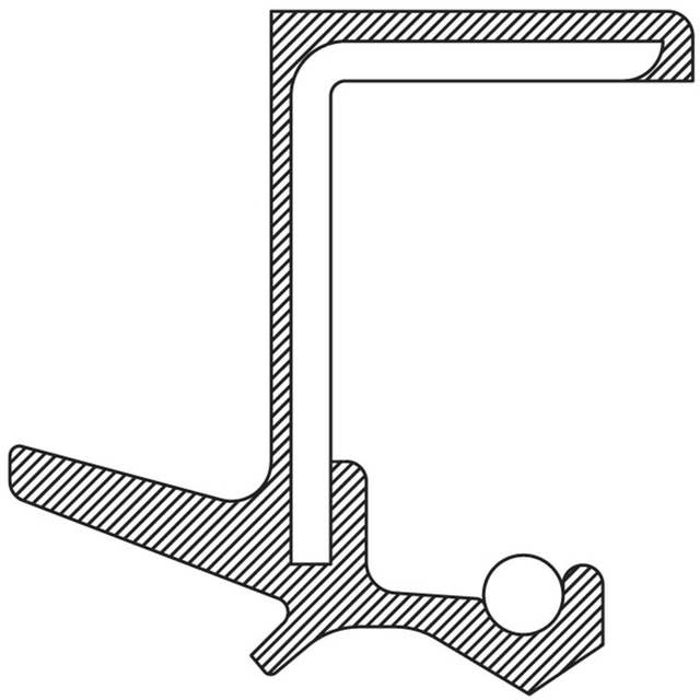 National Bearings Rear Outer Wheel Seal | 710464