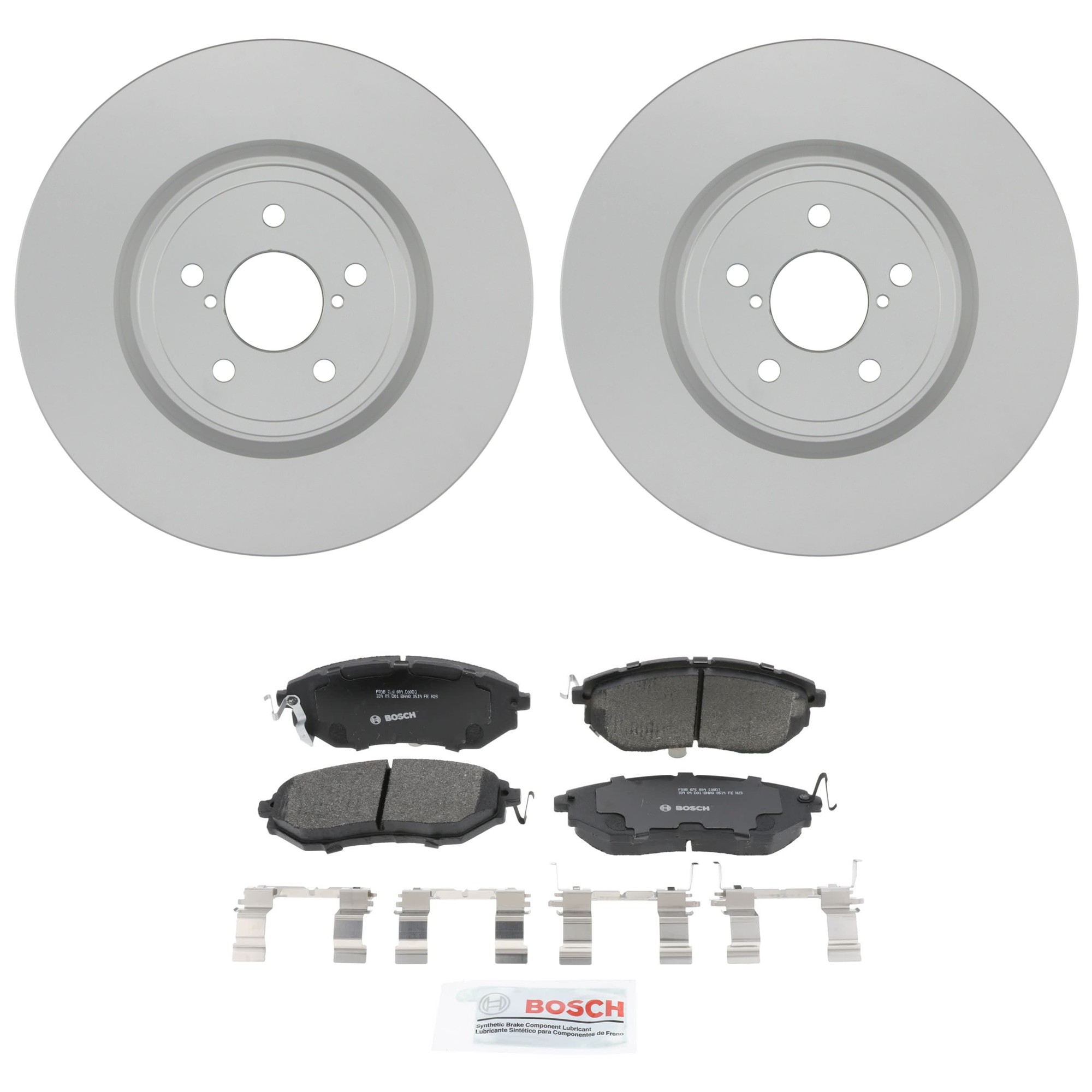 P1078481480 2-Wheel Set Front Brake Disc and Pad Kit, 315.8 mm QuietCast Series, Includes (1) Brake Pad Set and (2) Brake Disc