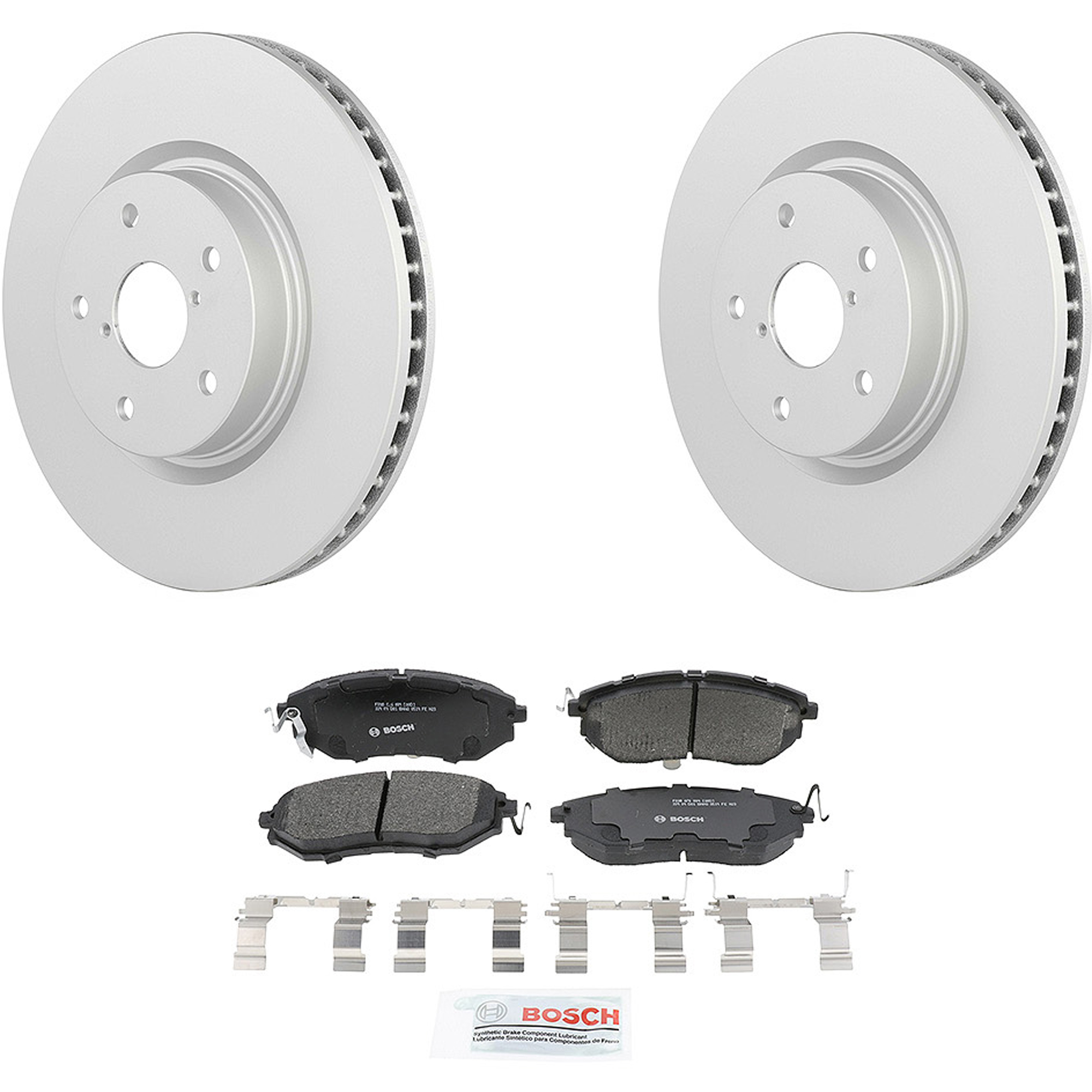 P1078531492 2-Wheel Set Front Brake Disc and Pad Kit, 316 mm QuietCast Series, Includes (1) Brake Pad Set and (2) Brake Disc