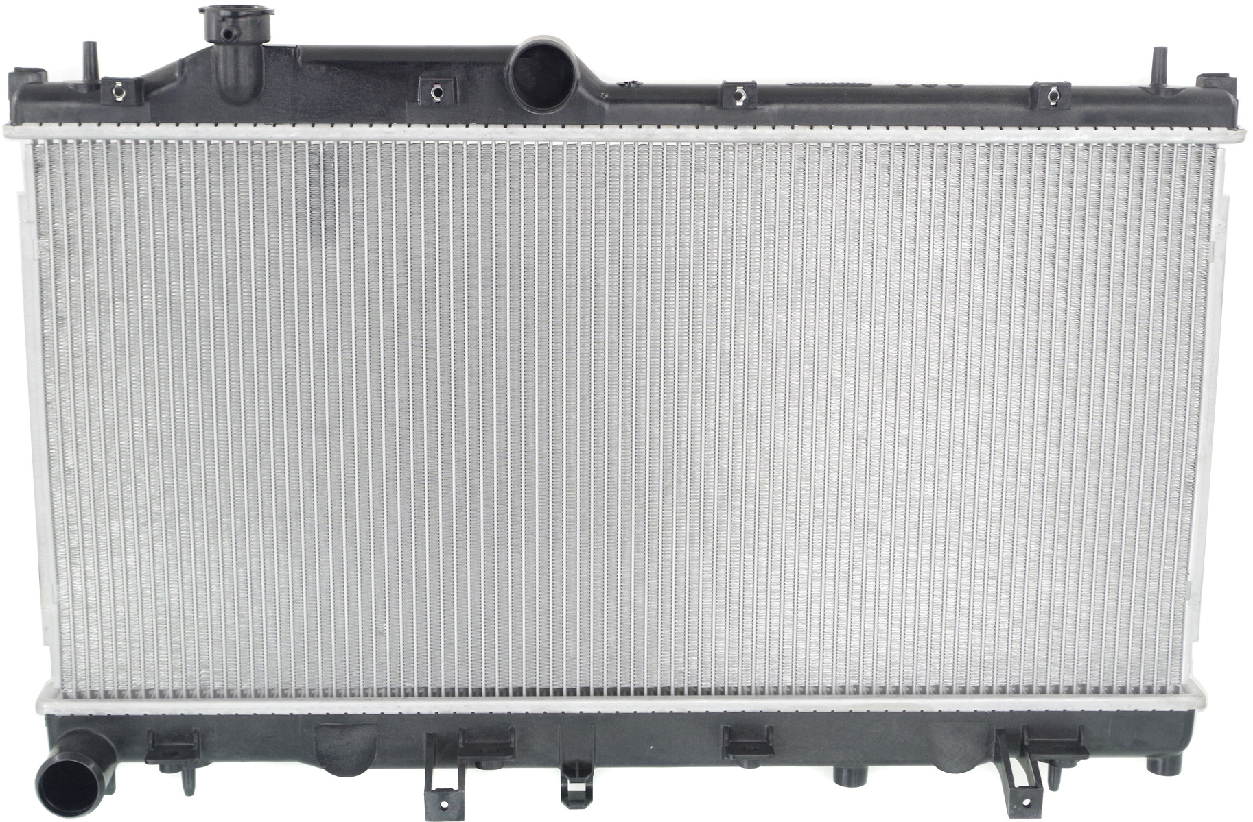 Radiator, 2.5L Engine, Non-Turbocharged, Standard Duty Cooling, Aluminum Core, Plastic Tank