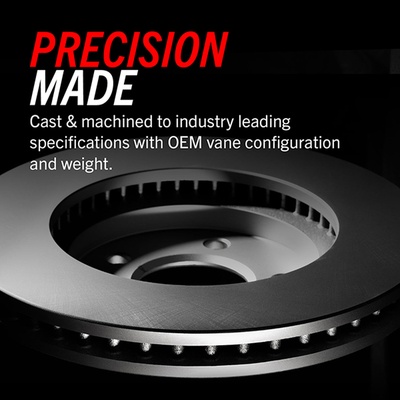 JBR1750XPR Front Brake Disc, Cross-drilled and Slotted, Vented, 5 Lugs, 312.42 mm, Evolution Drilled & Slotted Series - Image 4