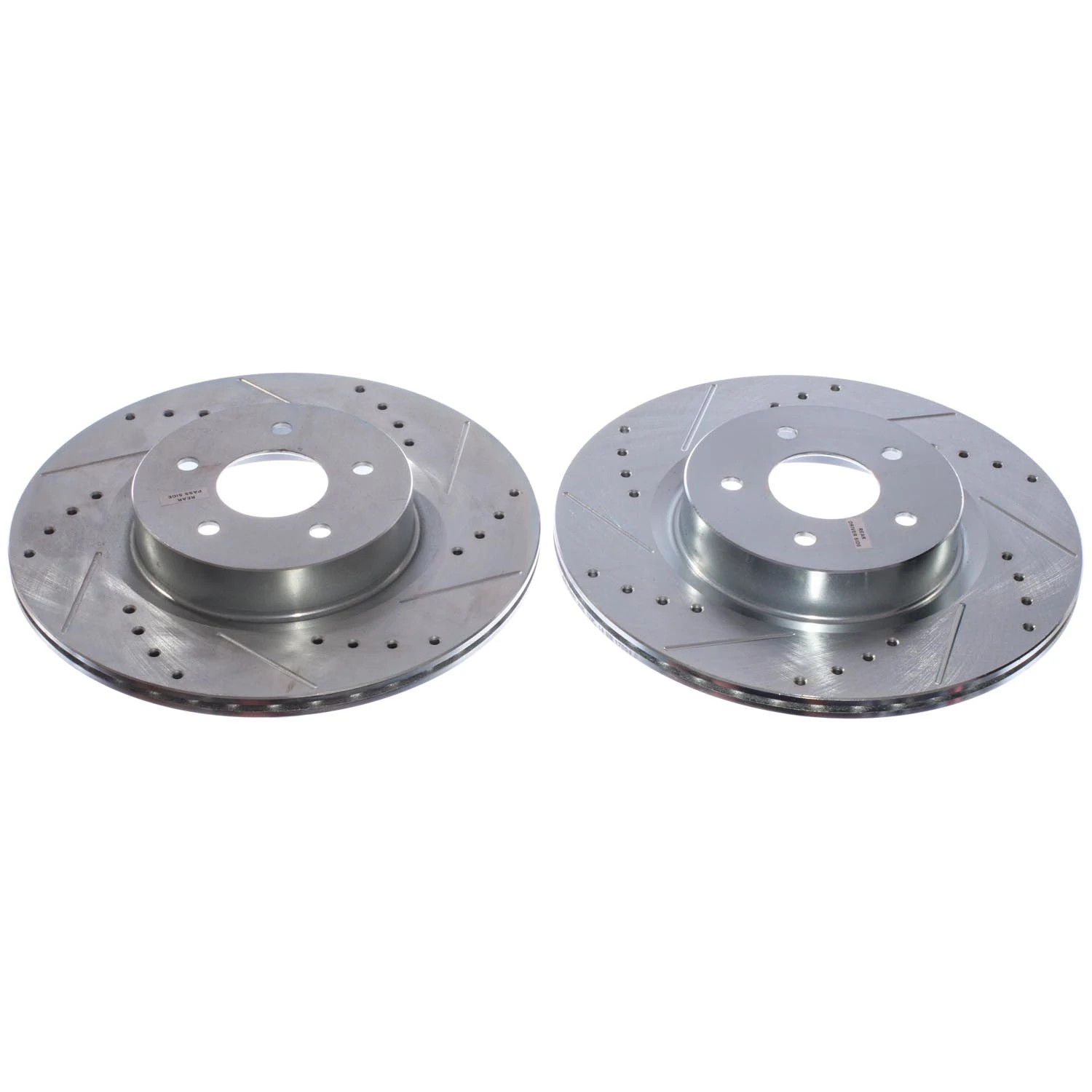 JBR1926XPR Rear Brake Disc, Cross-drilled and Slotted, 5 Lugs, 3.5L, 6Cyl, Evolution Genuine Geomet Series