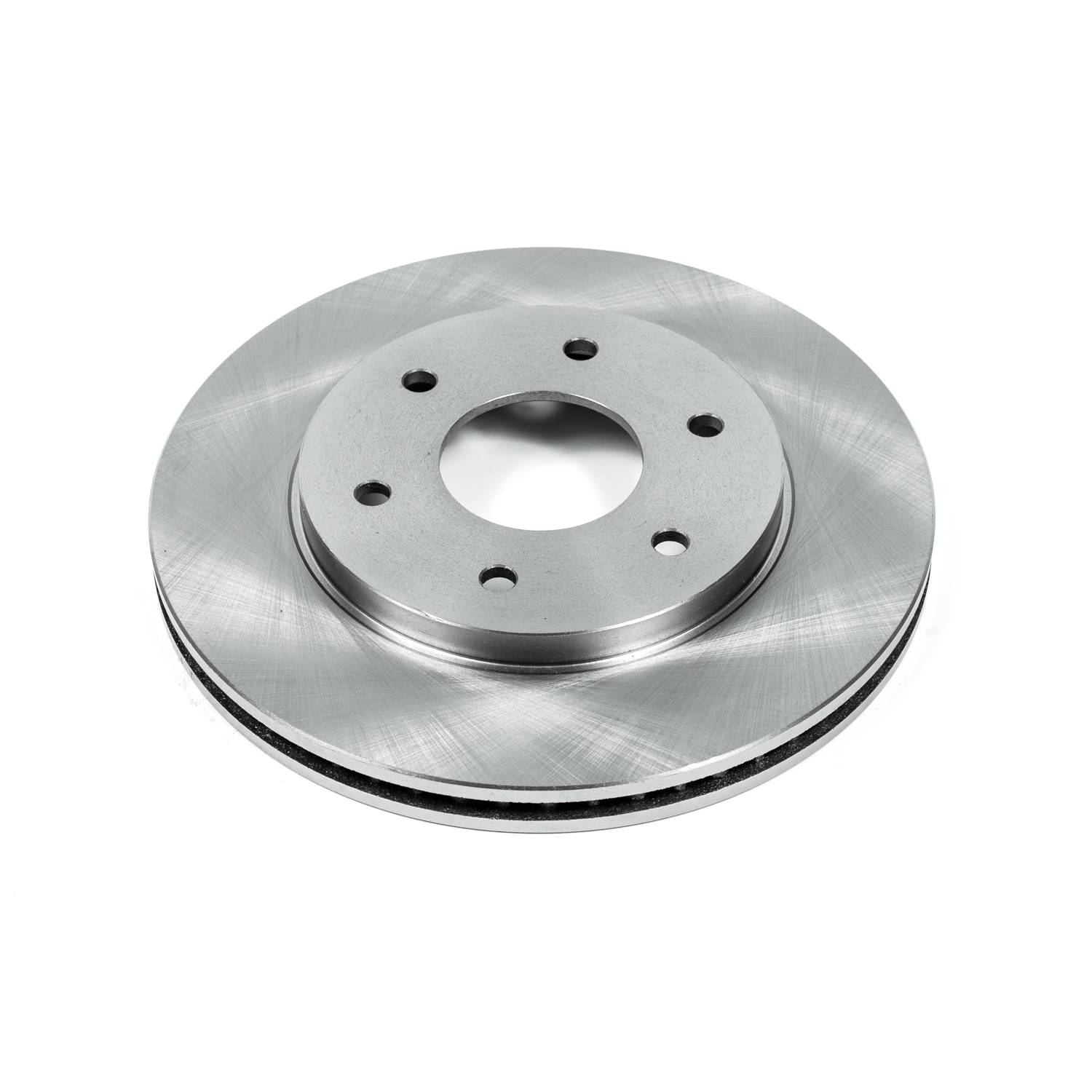 JBR993 Front Brake Disc, Natural Finish, Plain Surface, Vented, 6 Lugs, 319.8 mm, 5.6L, 8Cyl, Autospecialty By Powerstop