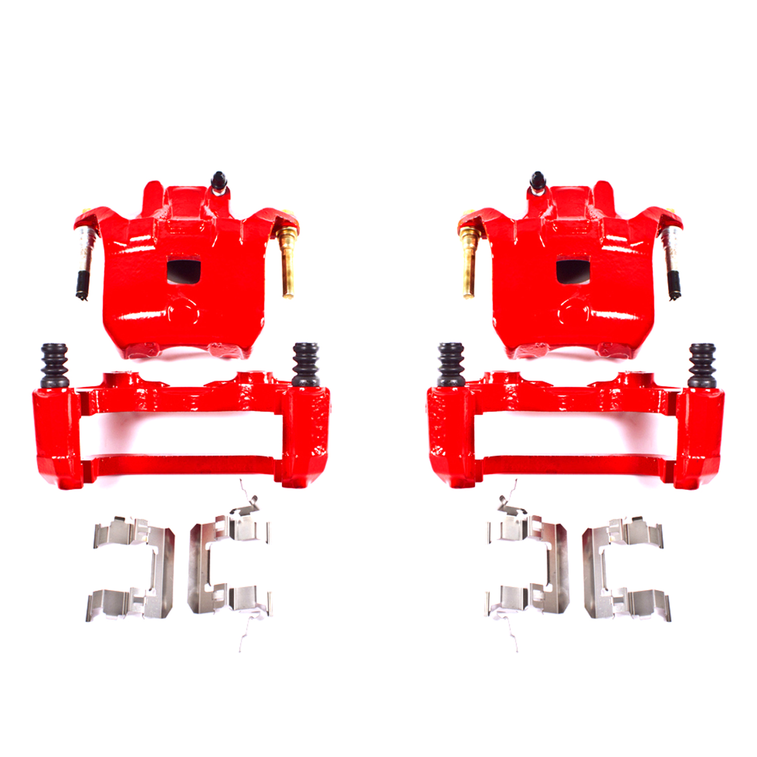 S2690 Front High-Heat Powder Coated Brake Calipers - Image 2