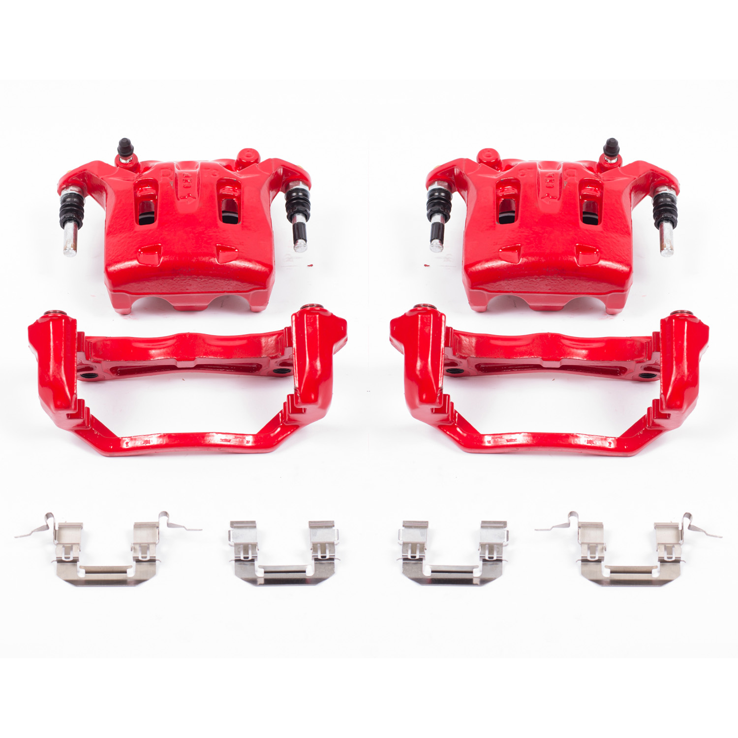 S2870B Front High-Heat Powder Coated Brake Calipers - Image 2