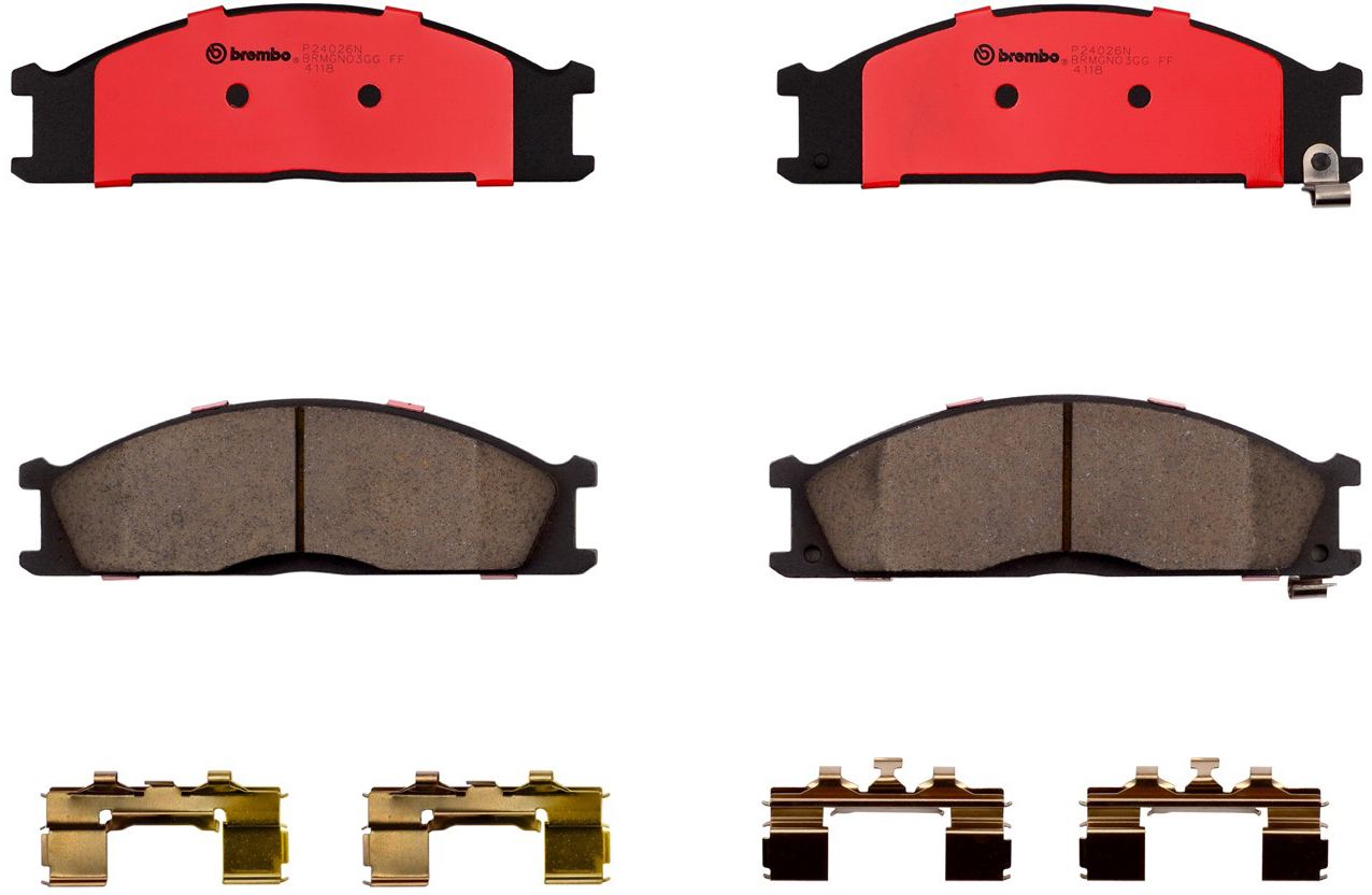 P24026N Front PRIME Series Ceramic Brake Pad Set