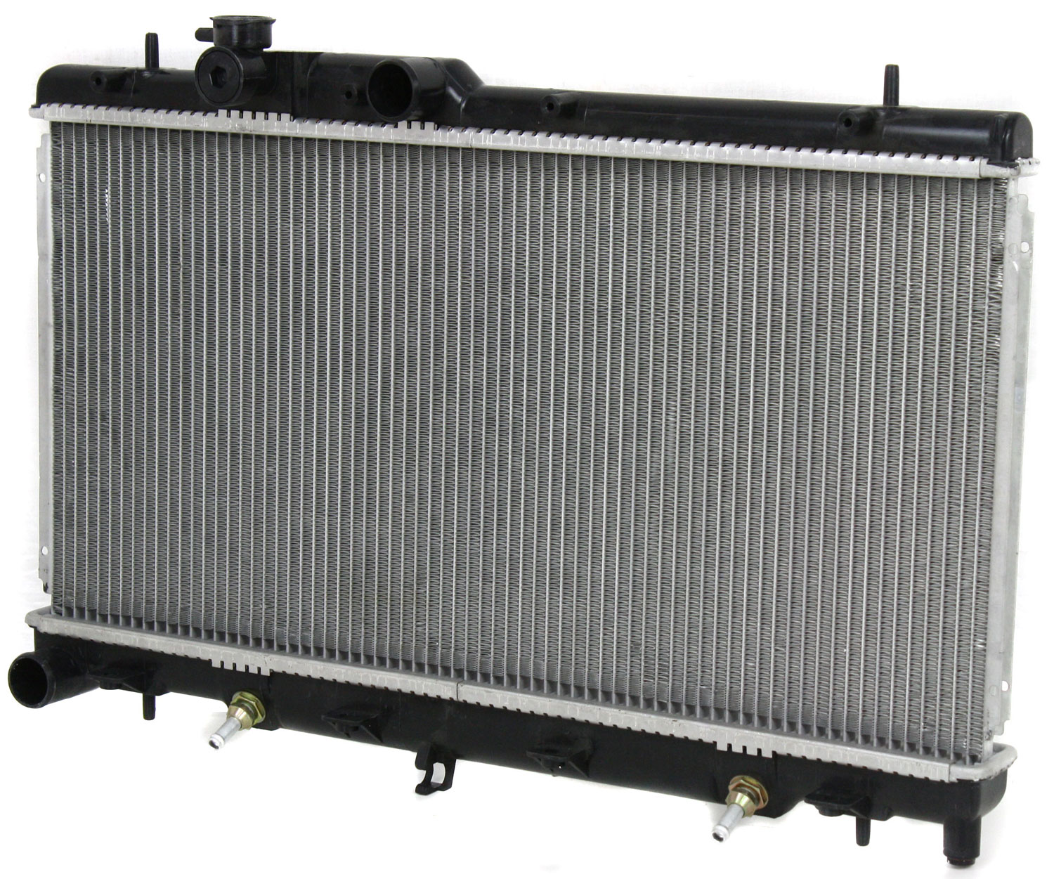 Radiator, 2.0L/2.5L Engines, WRX Model, Turbocharged, Automatic or Manual Transmission, Aluminum Core, Plastic Tank - Image 2