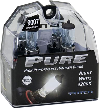 239007NW Driver and Passenger Side Pure Halogen Series Halogen 9007 Headlight Bulb High and Low Beam, Set of 2 - Image 2